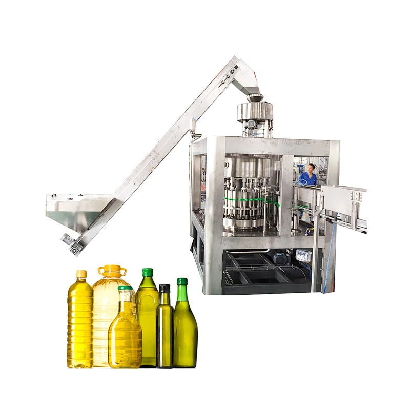 Sunswell advanced technology edible oil coconut oil bottle filling machine