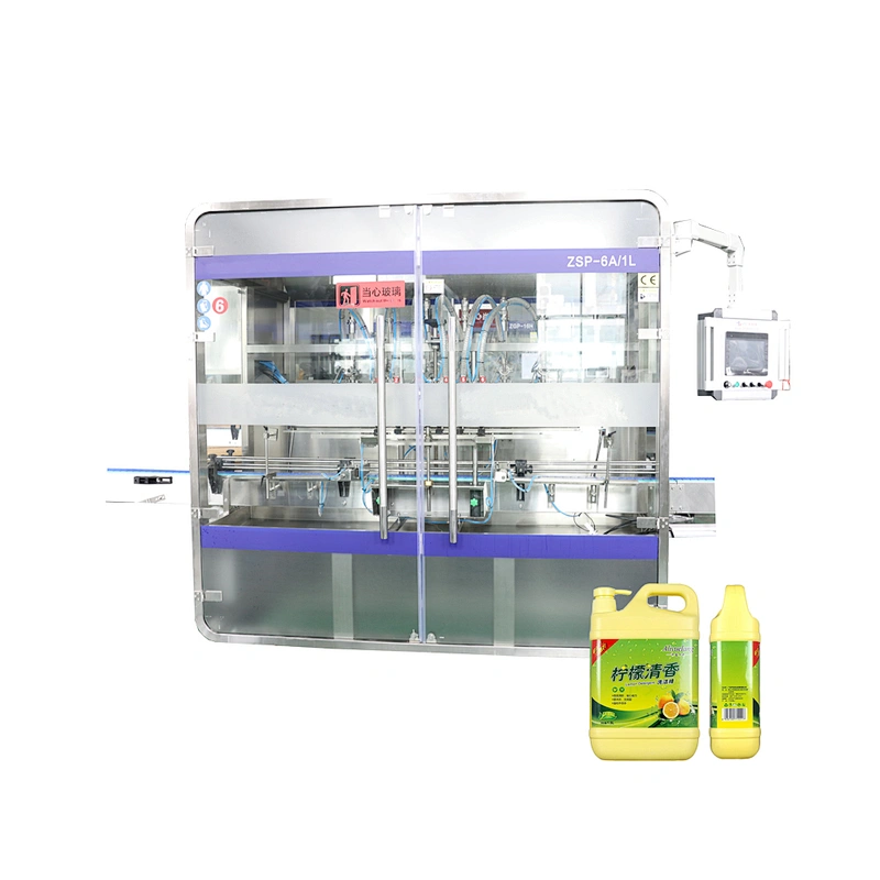 Customized Automatic 500ml Alcohol Liquid Hand Sanitizer Filling Machine Bottling Line