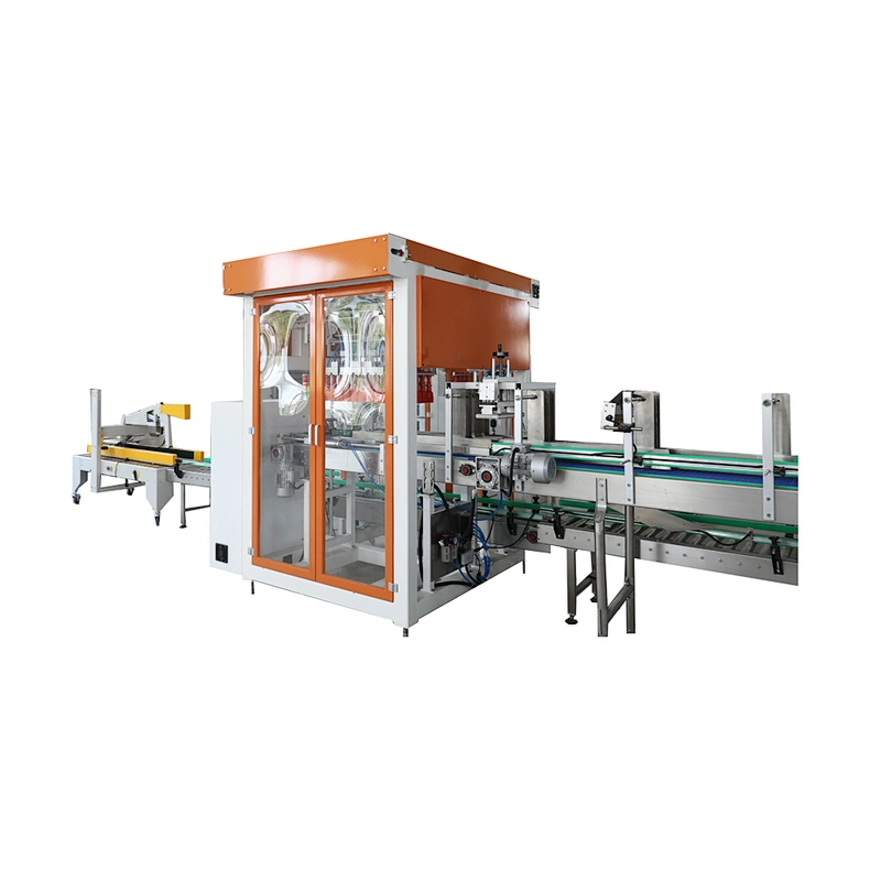 Fully Automatic Wrap-around Case Packer Carton Packing Machine