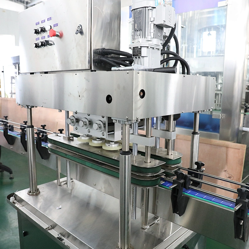 Customized Automatic 500ml Alcohol Liquid Hand Sanitizer Filling Machine Bottling Line