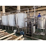 2000L per Hour Full Automatic CIP Station Ready for Shipping