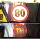 led traffic warning sign