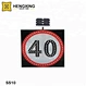 led traffic warning sign