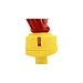 Plastic Traffic Cone Flashing Light