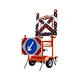 2019 Traffic Control Equipment Led Warning Light Solar Sign Arrow board Trailer