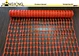 orange barrier fence plastic mesh