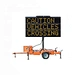 HX-ST10 Solar powered portable variable messaging sign board system