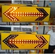 traffic sign solar led
