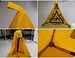 wet floor caution board