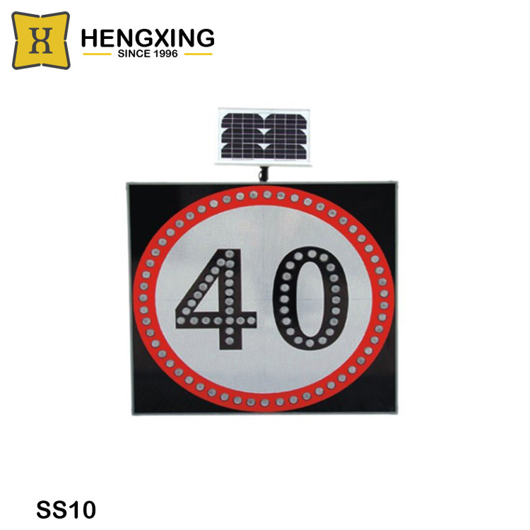 solar traffic sign_