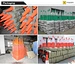led light traffic cone