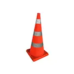 reflective safety led flashing cone