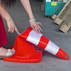 pvc traffic safety cone