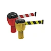 red white warning tape