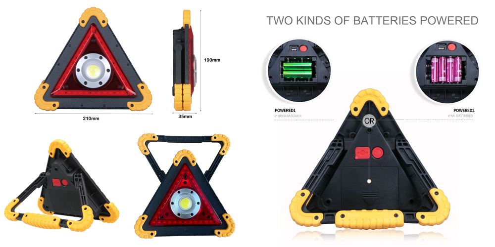 led_flashing_triangle_light