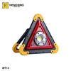 Handle Battery Replaceable Flashing Red LED White COB Emergency LED Warning Triangle Light