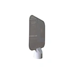 delineator post warn sign