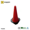 orange construction cones
