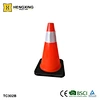 Pvc Cone Safety Cone Wholesale Good Quality Orange Flowing Base PVC Plastic Traffic Cone For Safety