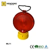 barricade warning solar light
