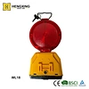 barricade warning solar light