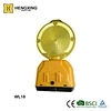 barricade warning solar light
