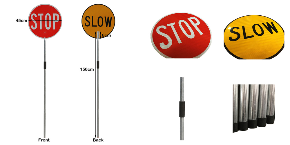 Stop Slow Sign