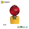 barricade warning solar light