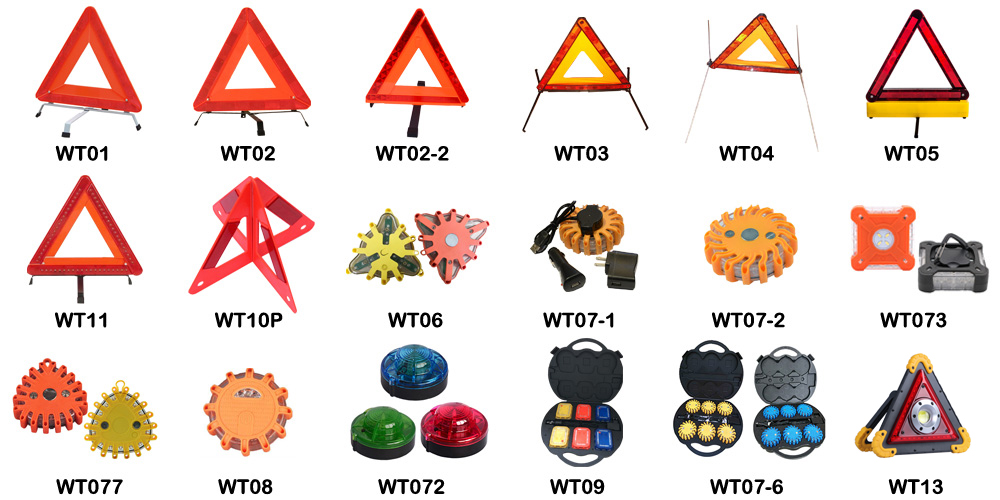 Flashing LED Road Flare Safety Light