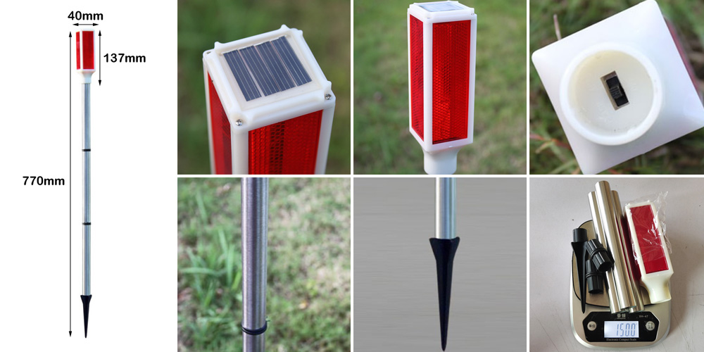 Safety Solar Driveway Markers