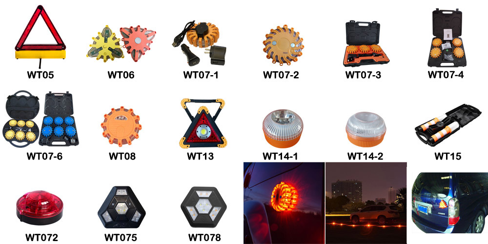 Strobe LED Road Flare Safety Light