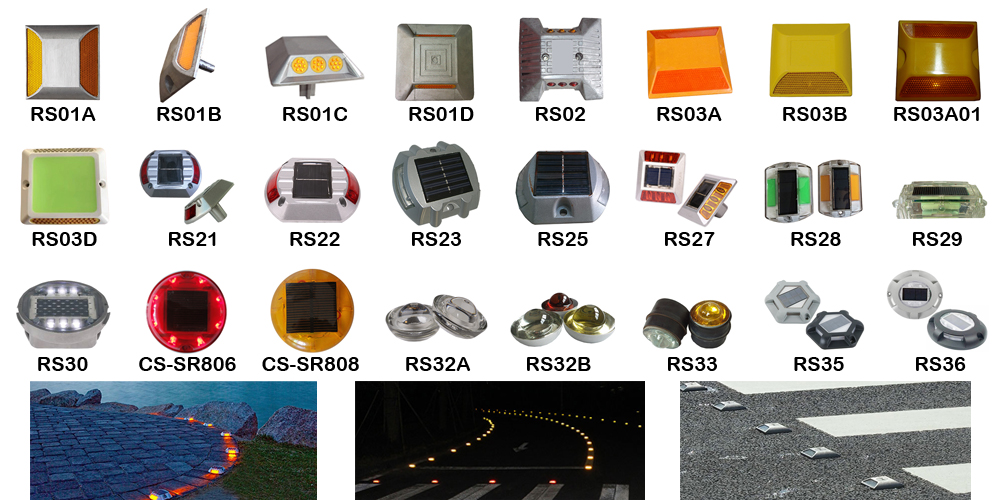 Safety Aluminum Solar Road Studs