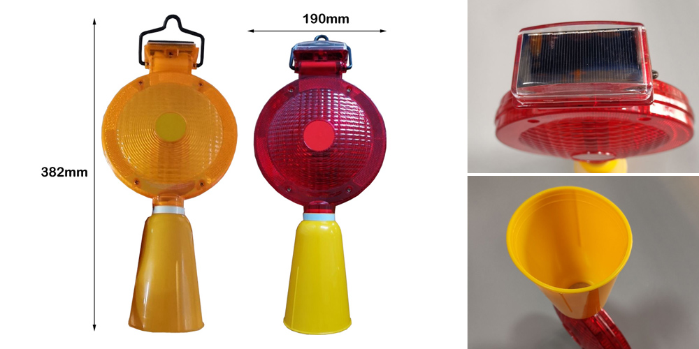 Solar Barricade Light