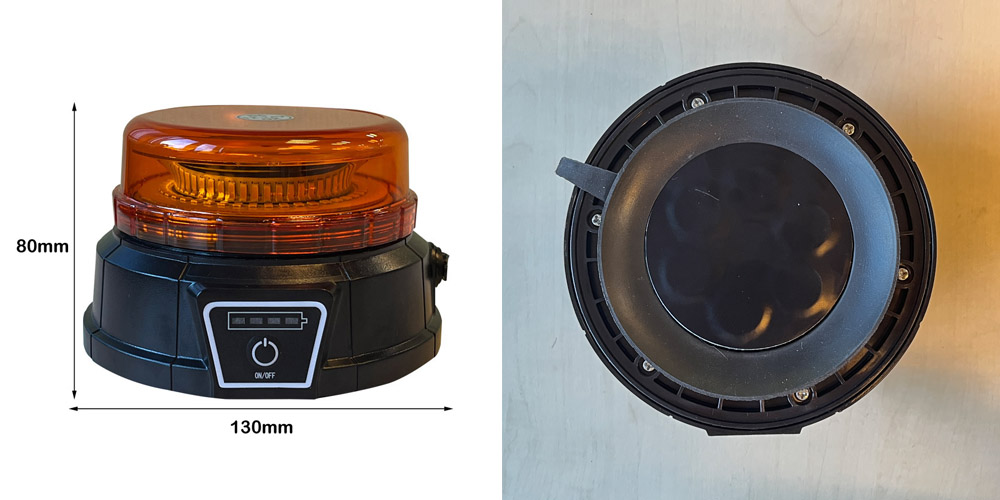 Flashing LED Beacon Warning Light