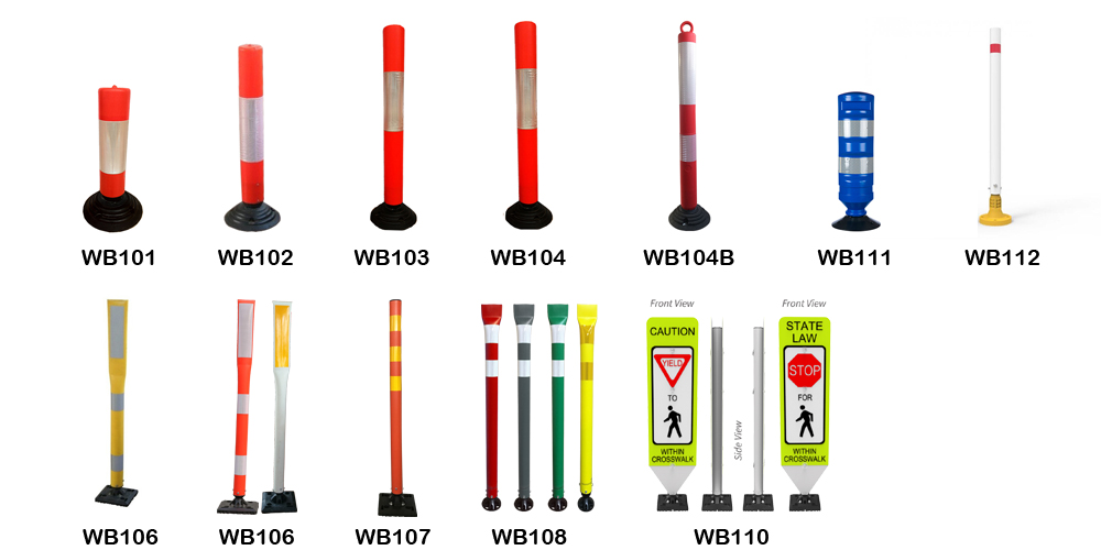 Flexible Road Posts