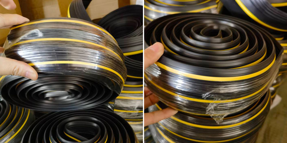 traffic warning pvc cable protector