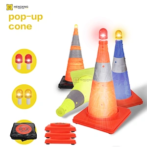folding traffic cones