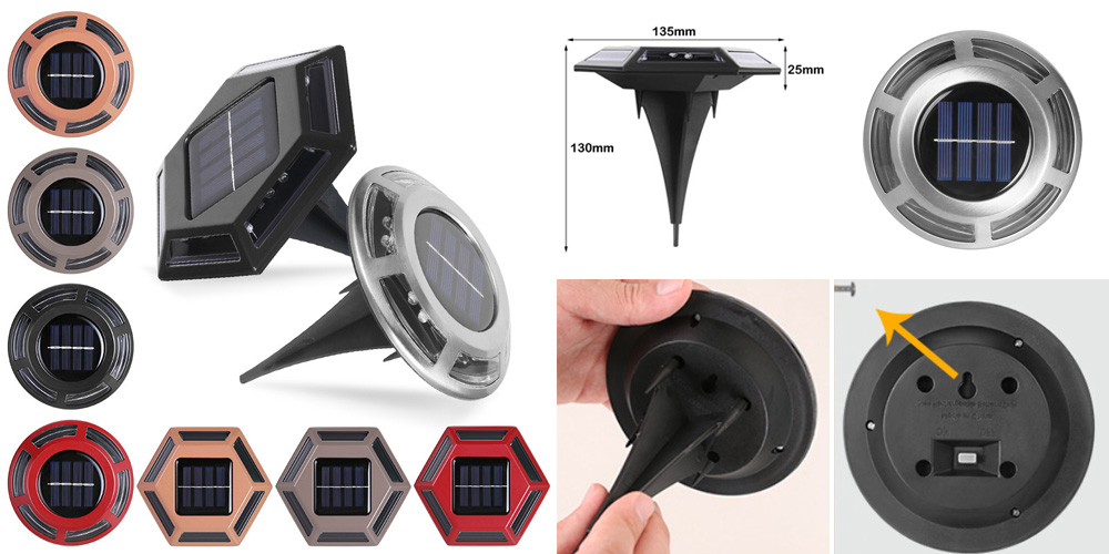 LED Solar Pathway Light
