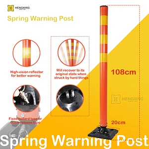 flexible delineator post