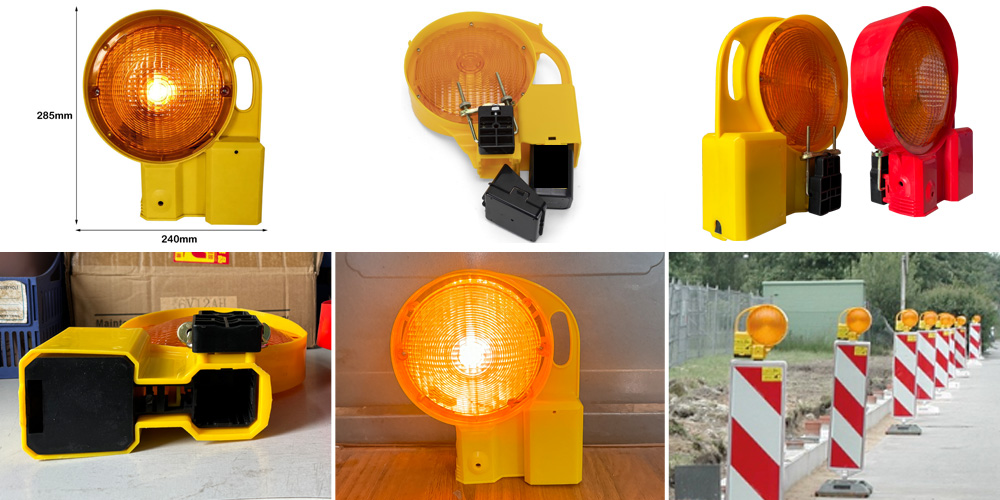 led barricade light