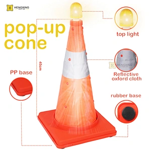collapsible traffic cone