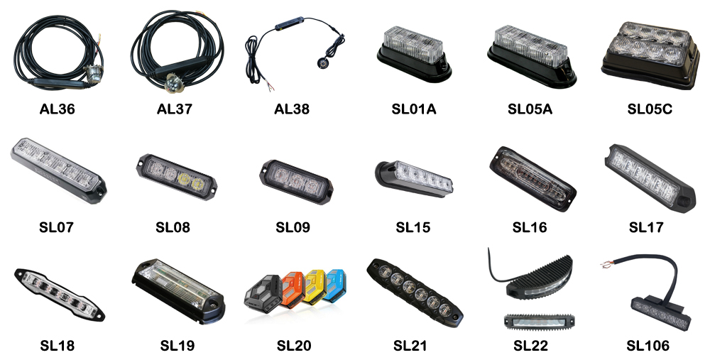 Vehicle Emergency Strobe Lights