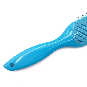 Xinlinda New Detangle Fork shape Anti-fork Plastic goody vent hair brush