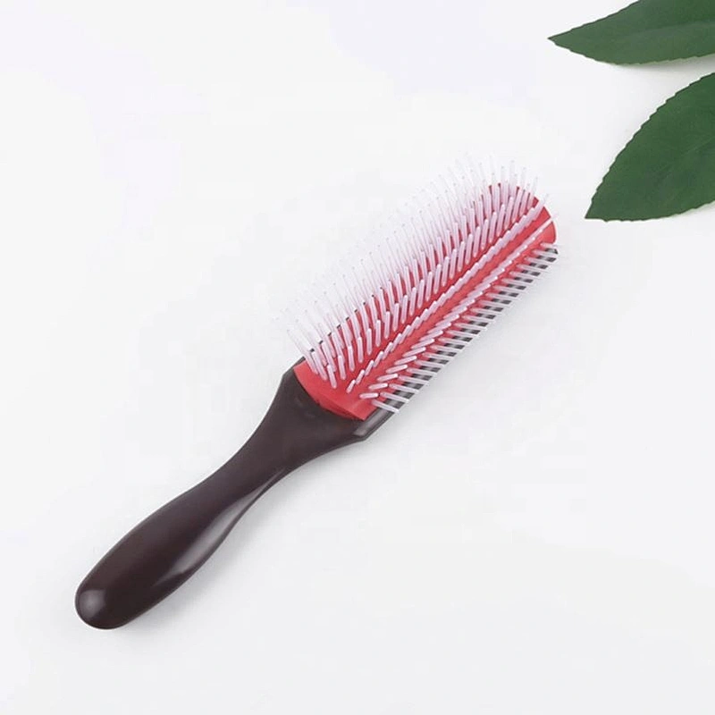 Factory Direct Top Selling Abs Custom Plating Denman Hair Brush