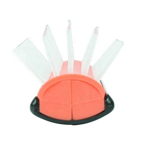 Wholesale inject shiny body small size pocket 5 rows detachable head custom denman brush