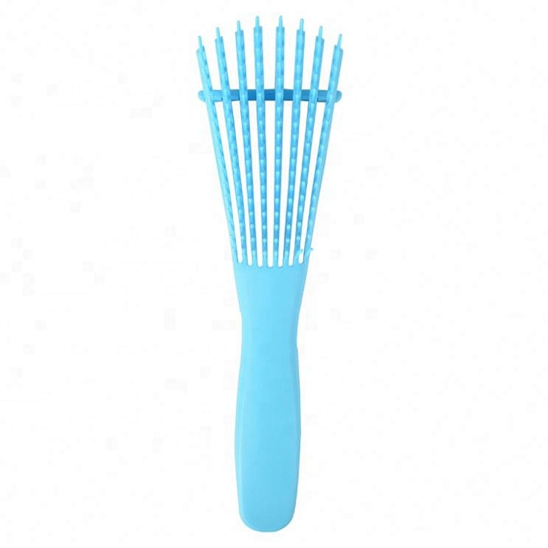Small MOQ wet octopus hair extension care plastic detangling salon hairdressing vented hairbrush detangle