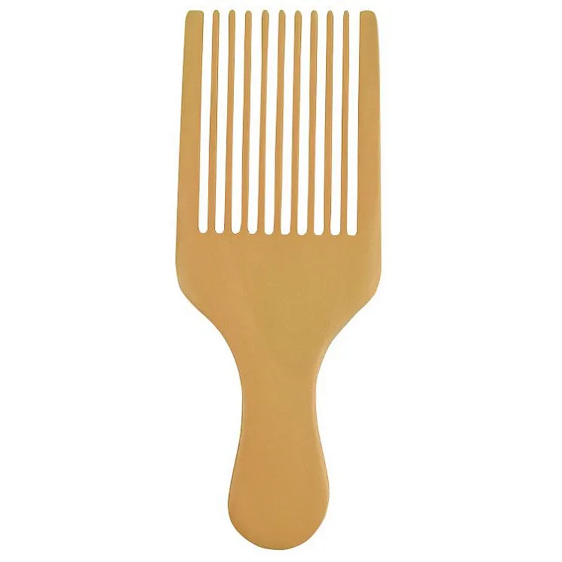 Wholesale ecofriendly men's styling afro pick hair grooming personalized professional hair comb wood