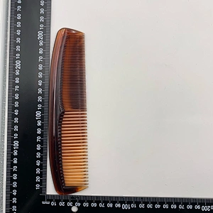 Custom Logo High Quality Straight Hair Comb Professional Salon Hairdressing Antistatic Comb Barber Scissors Common Comb Plastic