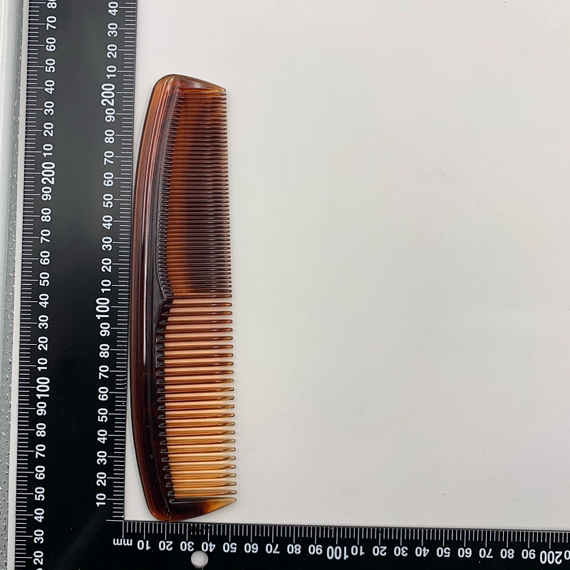 Custom Logo High Quality Straight Hair Comb Professional Salon Hairdressing Antistatic Comb Barber Scissors Common Comb Plastic