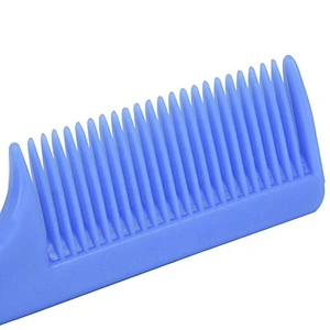 Wholesale custom private label cheap bedazzled double sided eyebrow comb edge control hair Brush